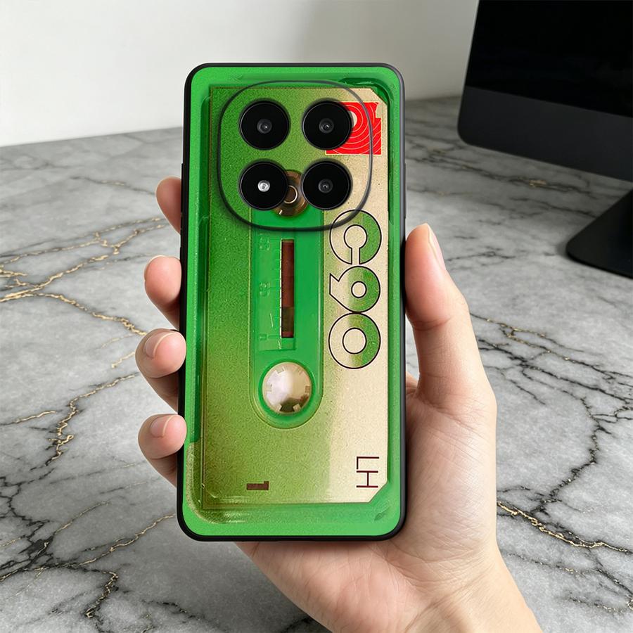 Floral Tape Green - Capa Verde para Celular Xiaomi Redmi