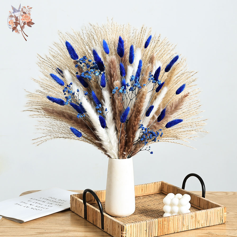 Florist Supply Bulk - 70 haste azul fofo coelho cauda