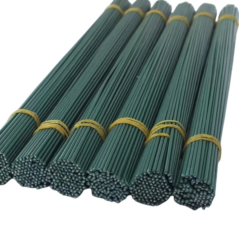 Florist Supply Bulk - 30/40cm haste de flor verde varas
