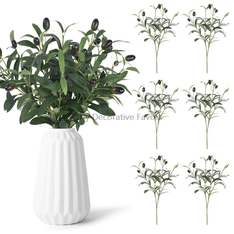 Florist Supply Vases - 1/3/5 pçs planta artificial com frutas