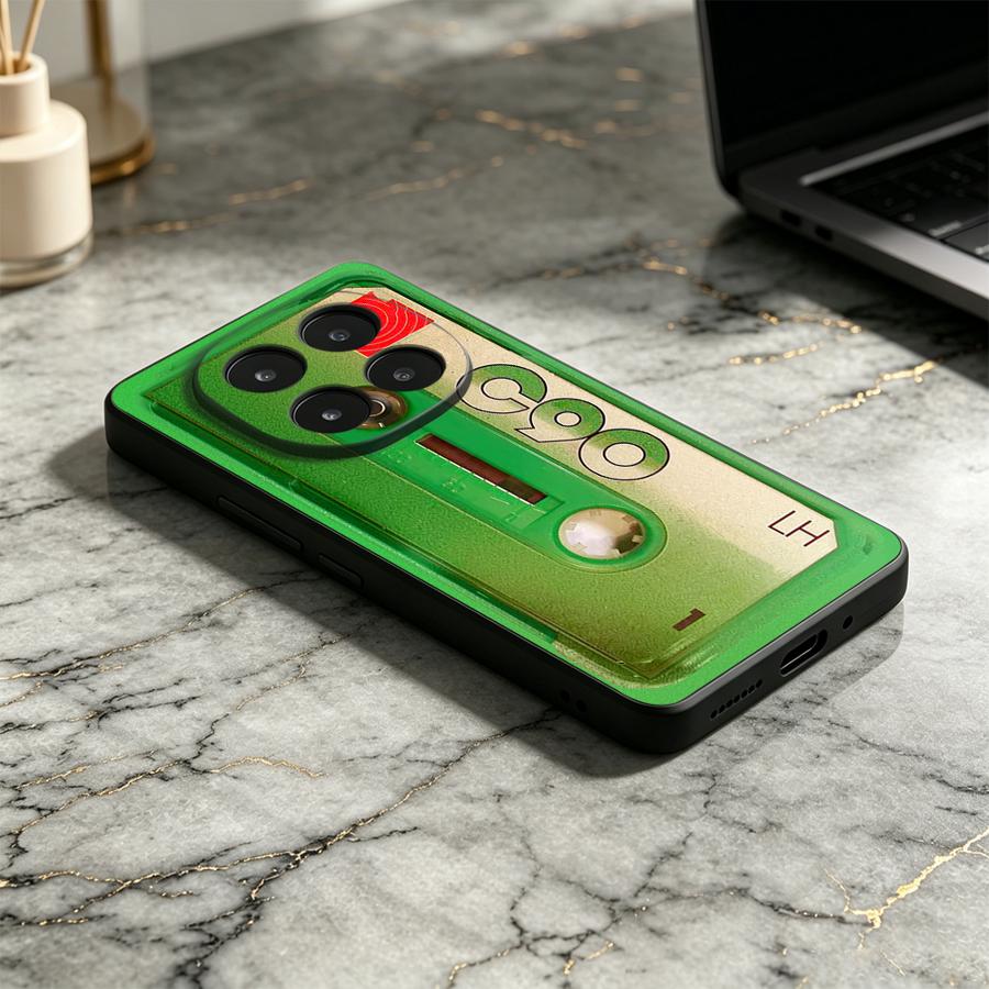 Capa Verde para Celular Xiaomi - Floral Tape Green avaliação e preço