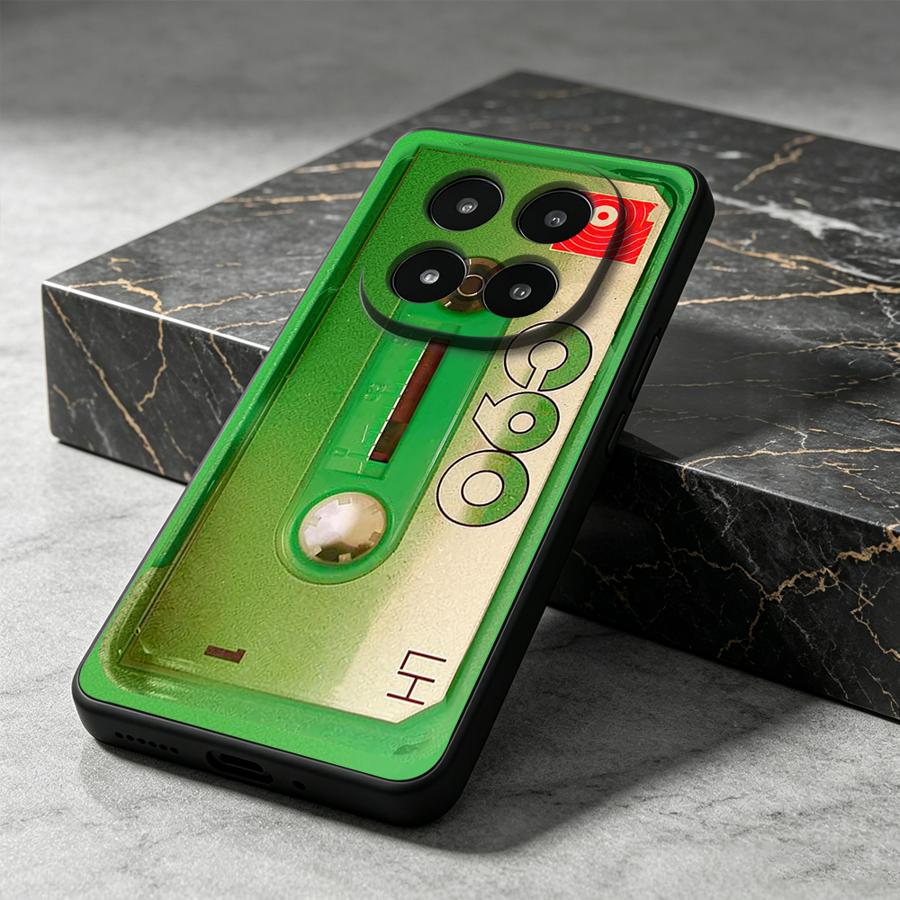 Capa Verde para Celular Xiaomi - Floral Tape Green avaliação e preço