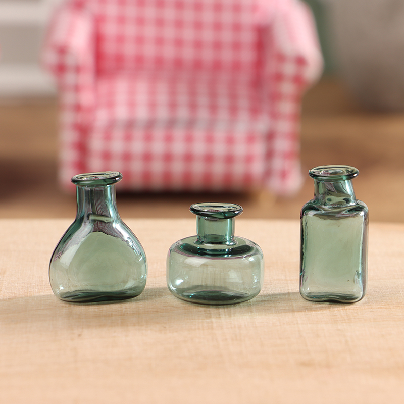 Miniature Dollhouse Glass Vase - Florist Supply Vases avaliação e preço