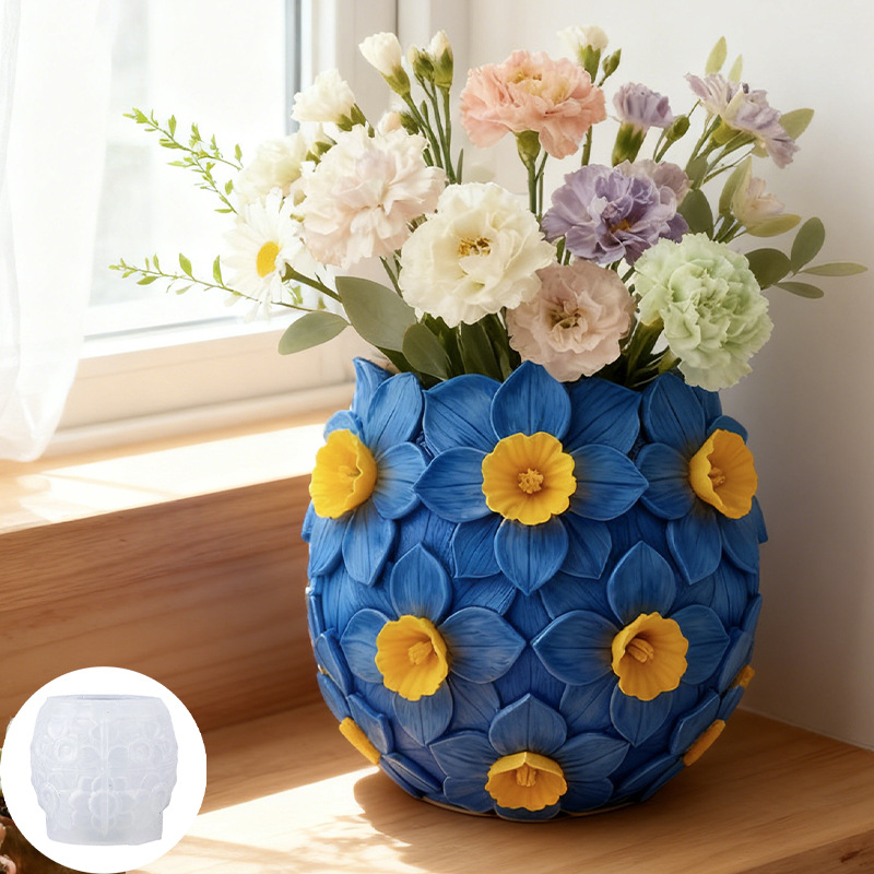 Molde de Silicone 3D para Vaso - Florist Supply Vases avaliação e preço
