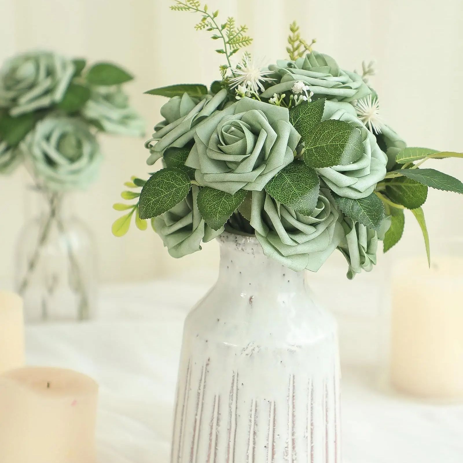 Flores artificiais 25 peças, e - Florist Supply Bulk avaliação e preço