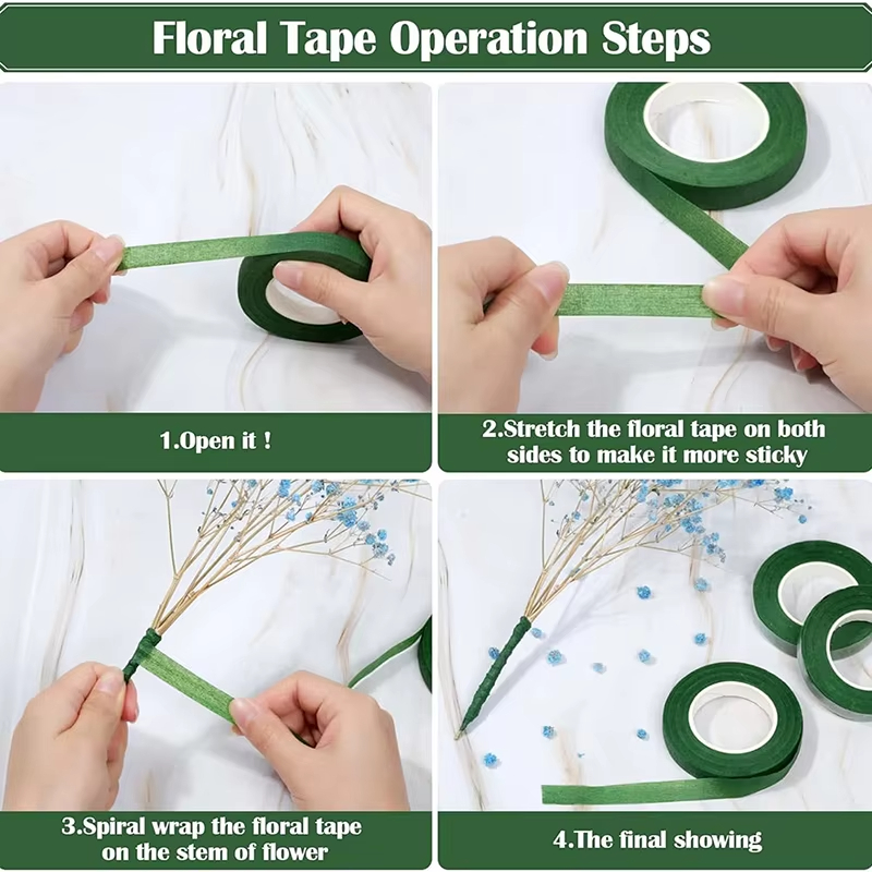 Fita Floral Verde de 20 Jardas - Floral Tape Green avaliação e preço