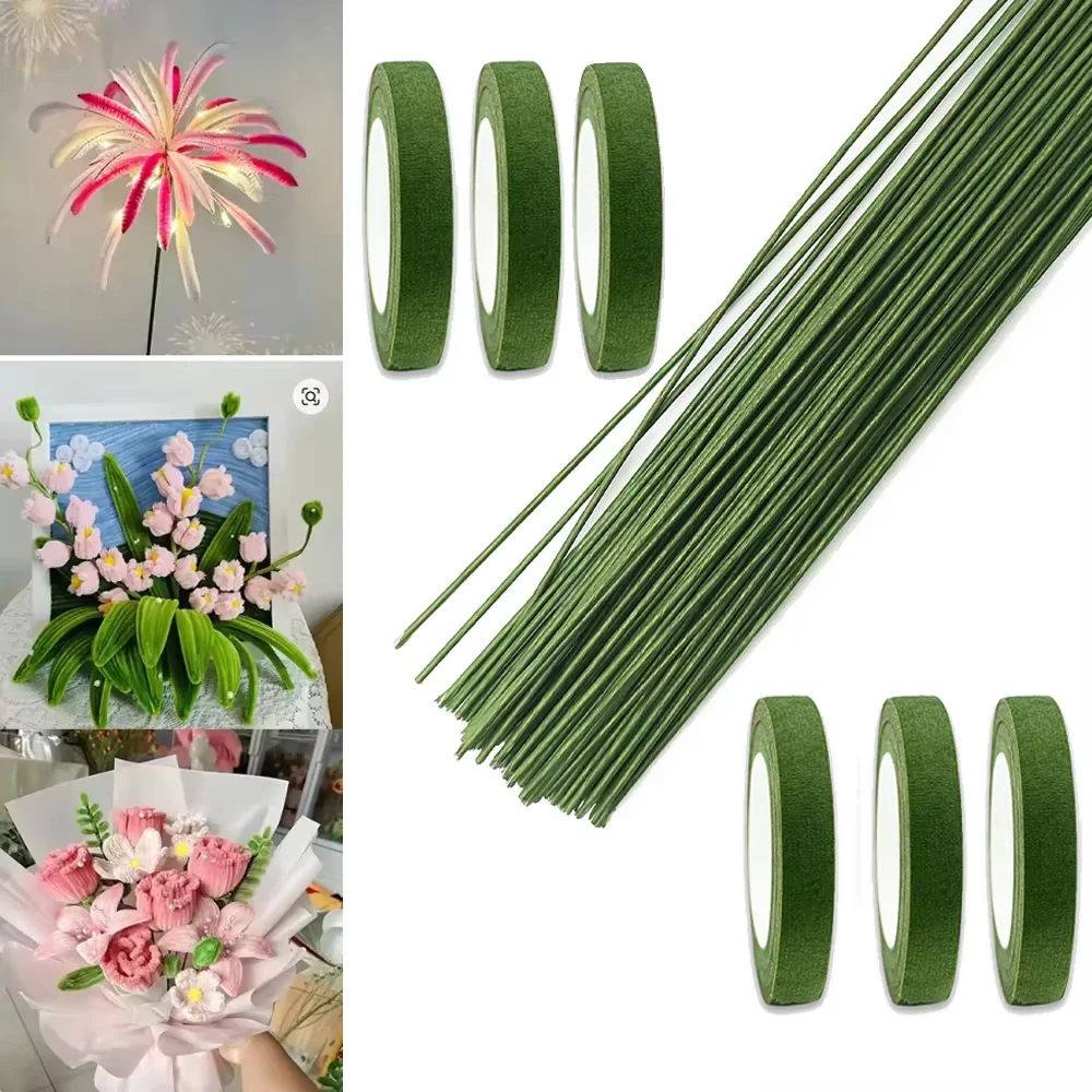 Fitas de Papel Autoadesivas pa - Floral Tape Green avaliação e preço