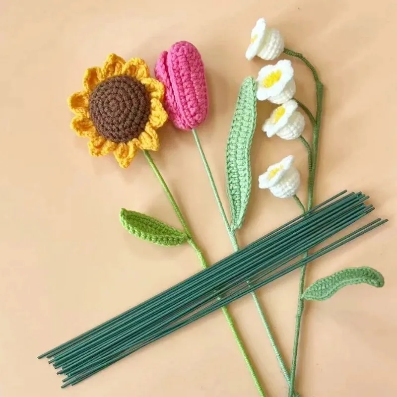 30/40cm haste de flor verde va - Florist Supply Bulk avaliação e preço