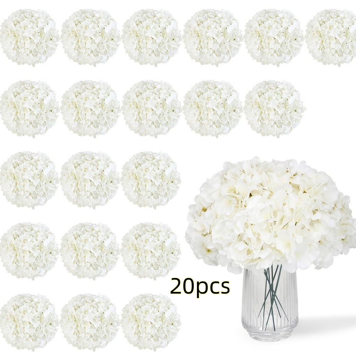 20 Flores Artificiais de Hortê - Florist Supply Bulk avaliação e preço
