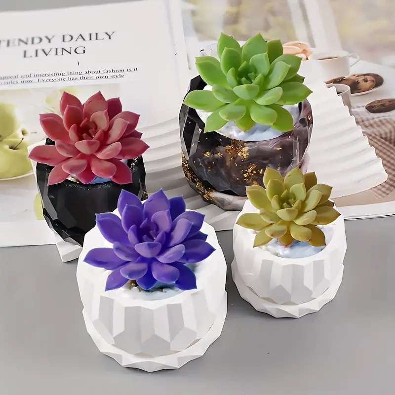 1 conjunto de moldes de planta - Florist Supply Vases avaliação e preço