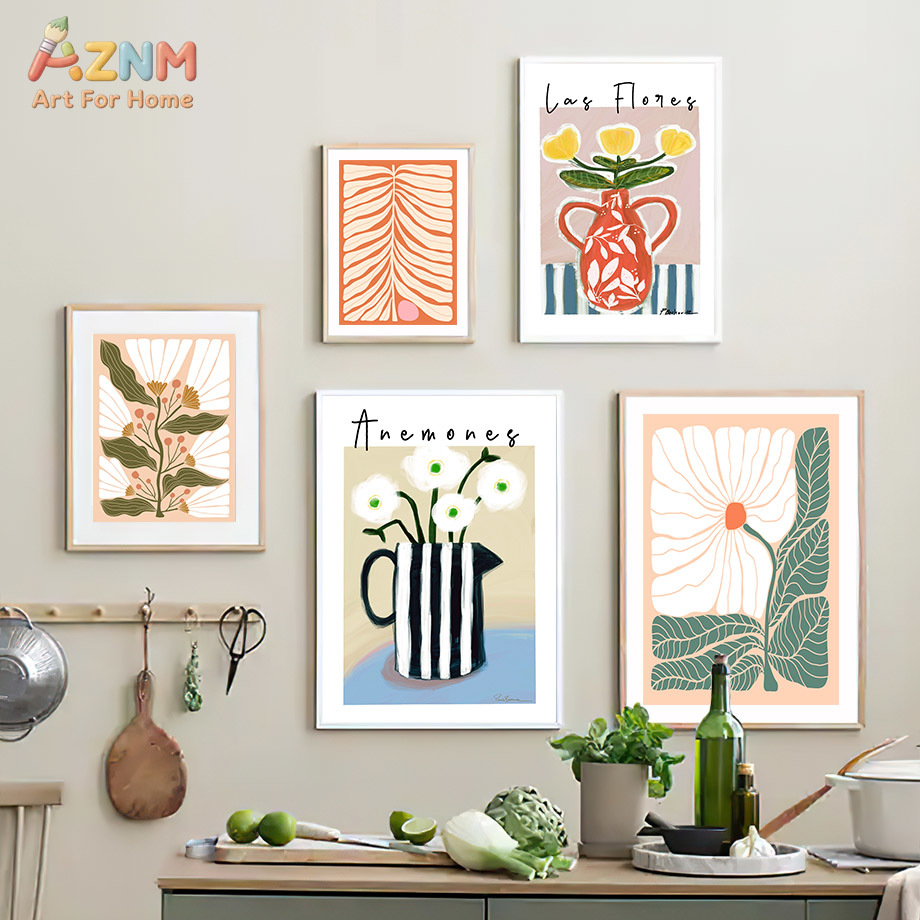 AZNM Arte de Parede em Tela Fl - Florist Supply Vases avaliação e preço