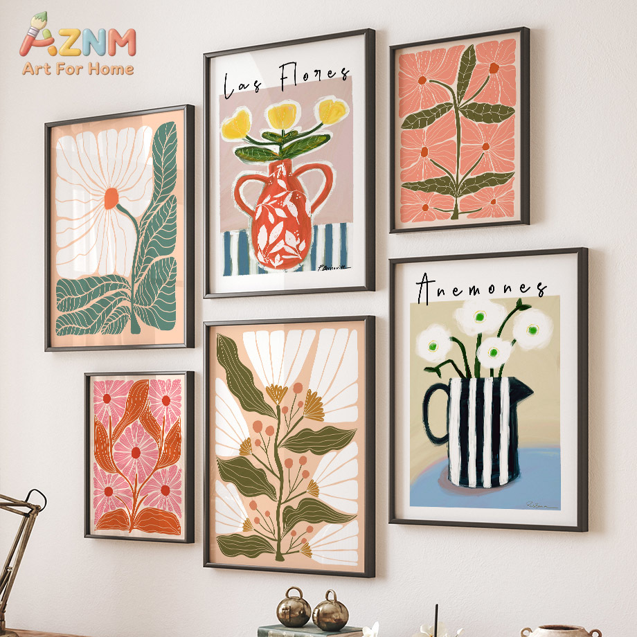 AZNM Arte de Parede em Tela Fl - Florist Supply Vases avaliação e preço